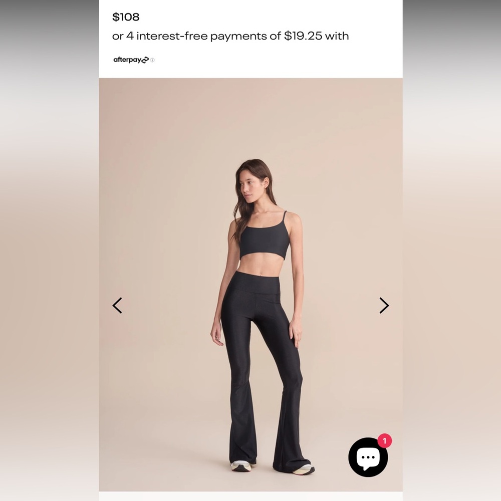 Live! Flare athletic pants